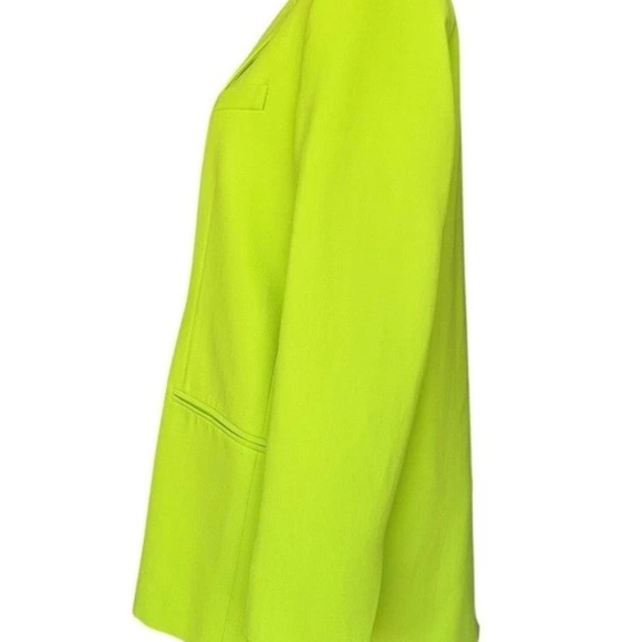 Zara Neon Green Blazer - Picture 4 of 10